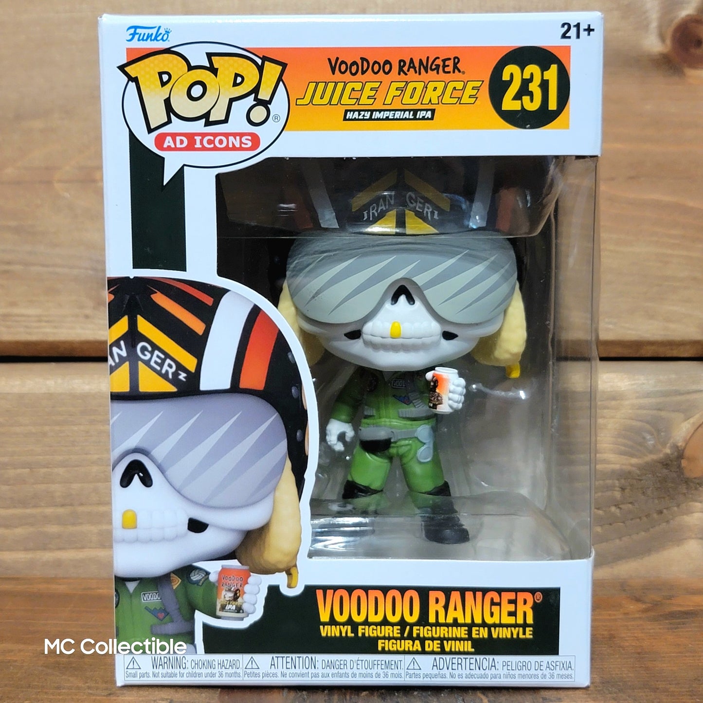 Voodoo Ranger 231 Juice Force IPA Ad Icon Funko Pop Vinyl Figure