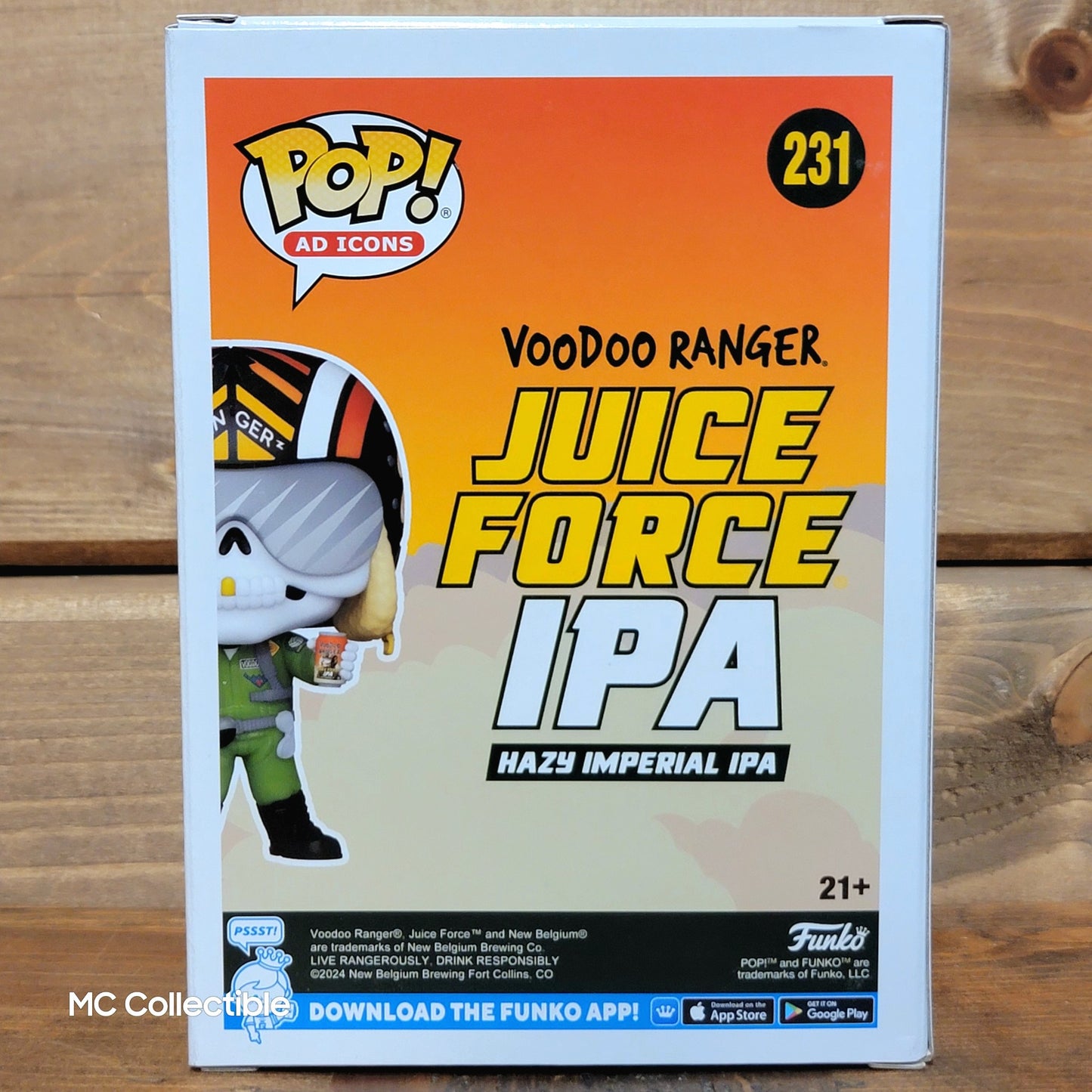 Voodoo Ranger 231 Juice Force IPA Ad Icon Funko Pop Vinyl Figure