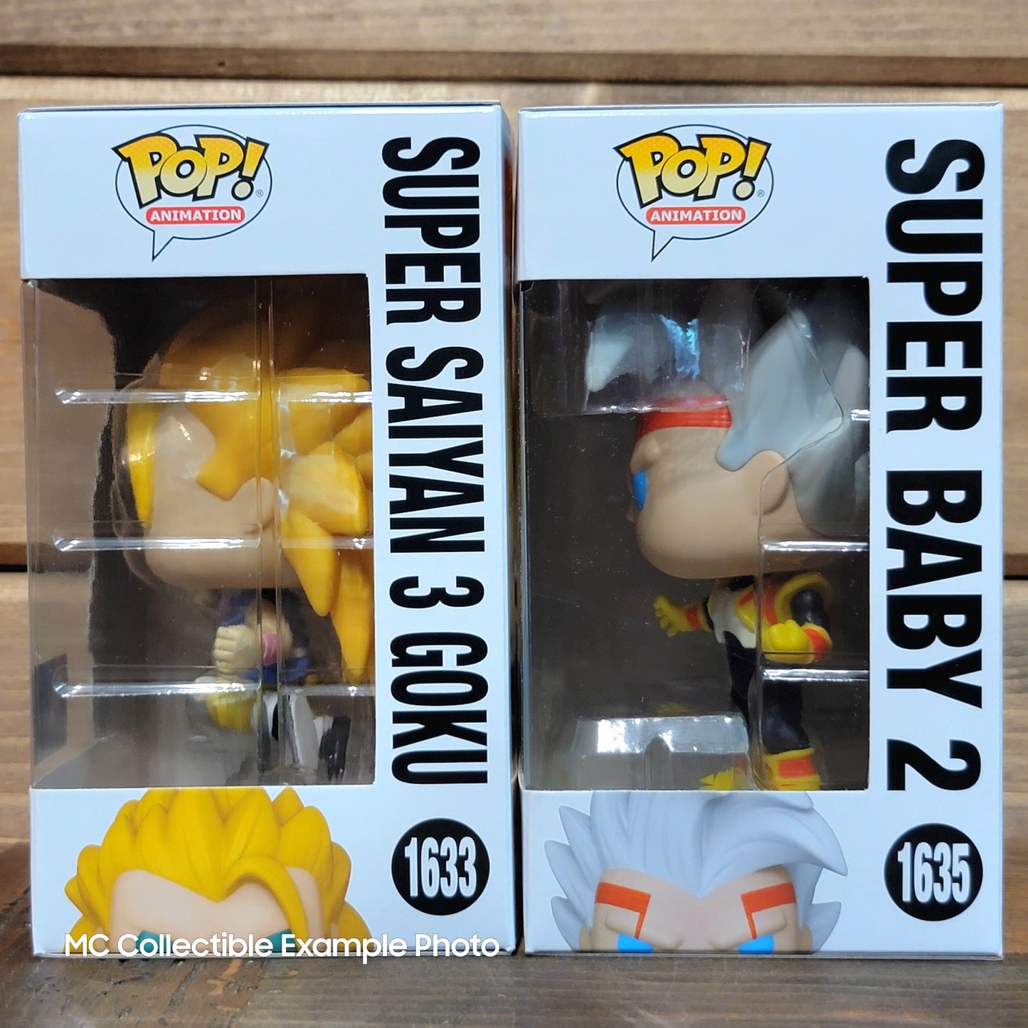 Dragon Ball GT Super Saiyan 3 Goku & Baby Funko Pop Vinyl Figures