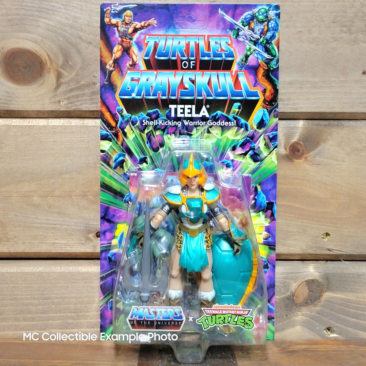 Teela Turtles of Grayskull TMNT MOTU Origins 6 in Action Figure Unpunched