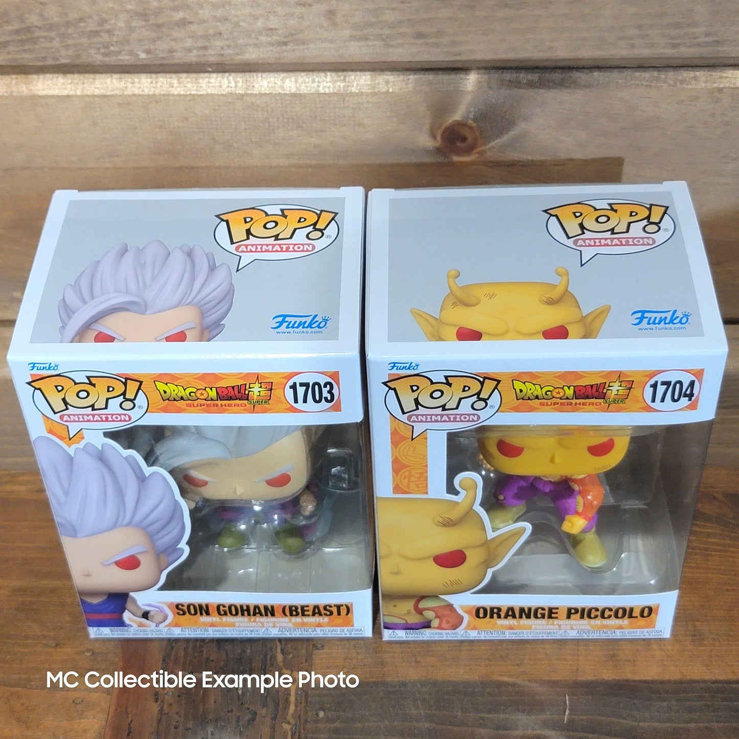 Gohan Beast & Orange Piccolo Dragon Ball Super Hero Funko Pop Vinyl Figures