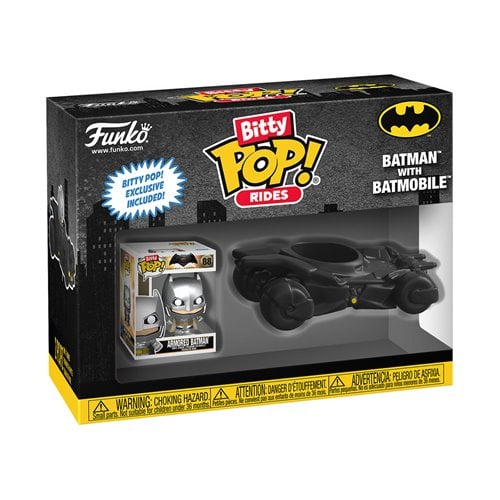 Batman with Batmobile Funko Bitty Pop! Ride
