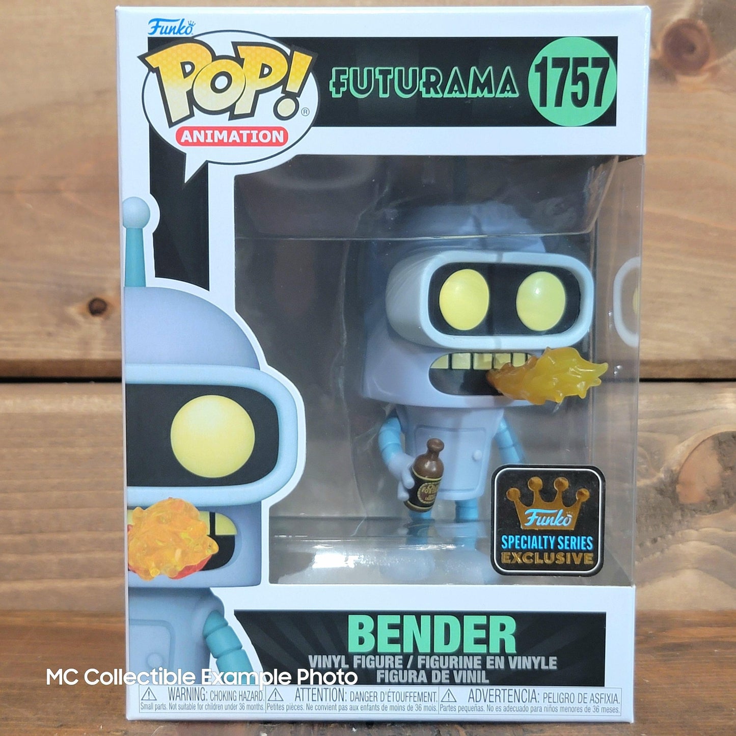 Futurama Bender 1757 Funko Pop Vinyl Figure Specialty Series