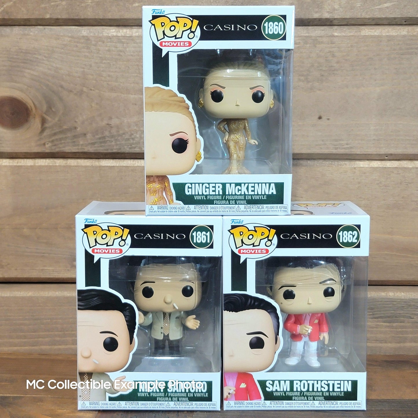 Casino Movie Funko Pop Vinyl Figure Set