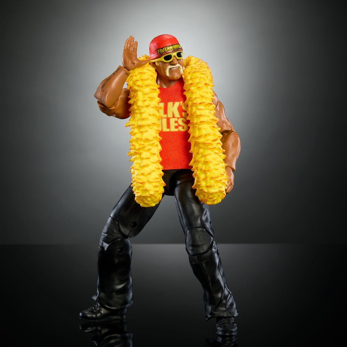 Hulk Hogan WrestleMania WWE Elite Collection Action Figure Howard Finkel BAF