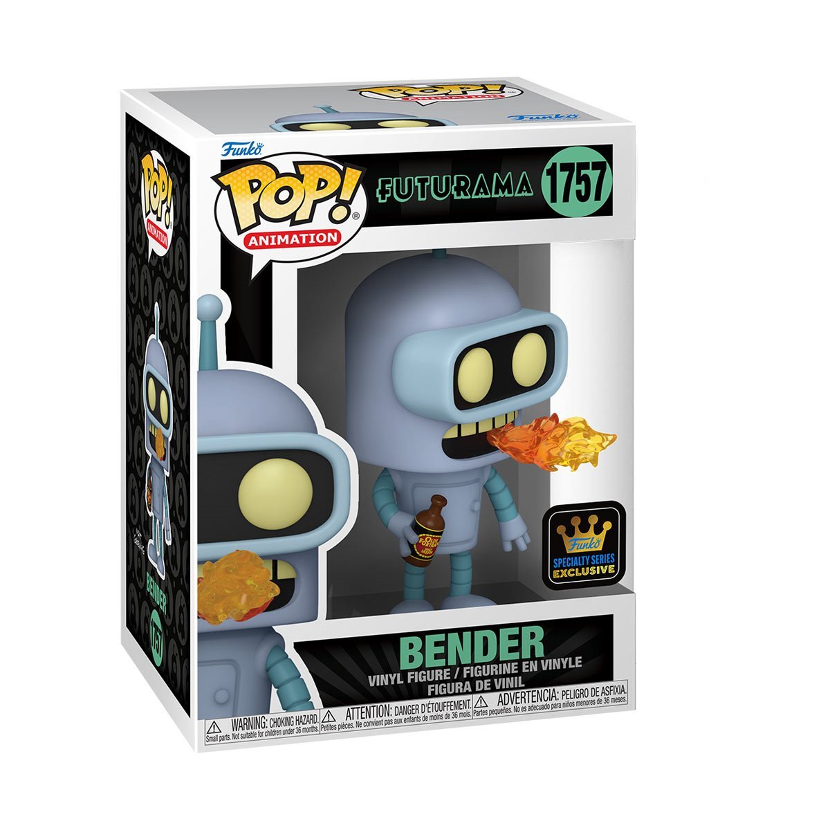 Futurama Bender 1757 Funko Pop Vinyl Figure Specialty Series