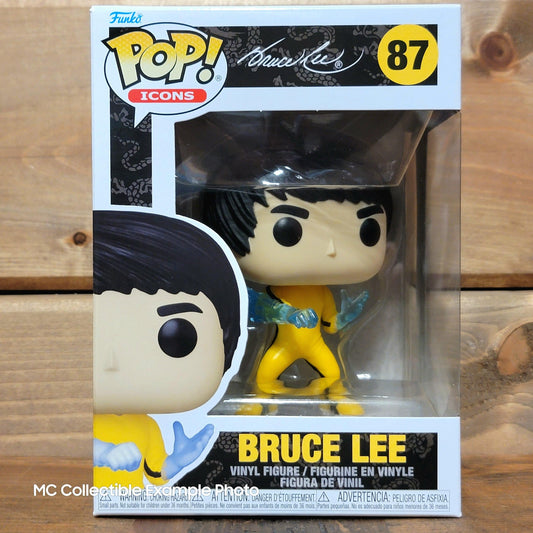 Bruce Lee 87 "Be Water" Icons Funko Pop Vinyl Figure