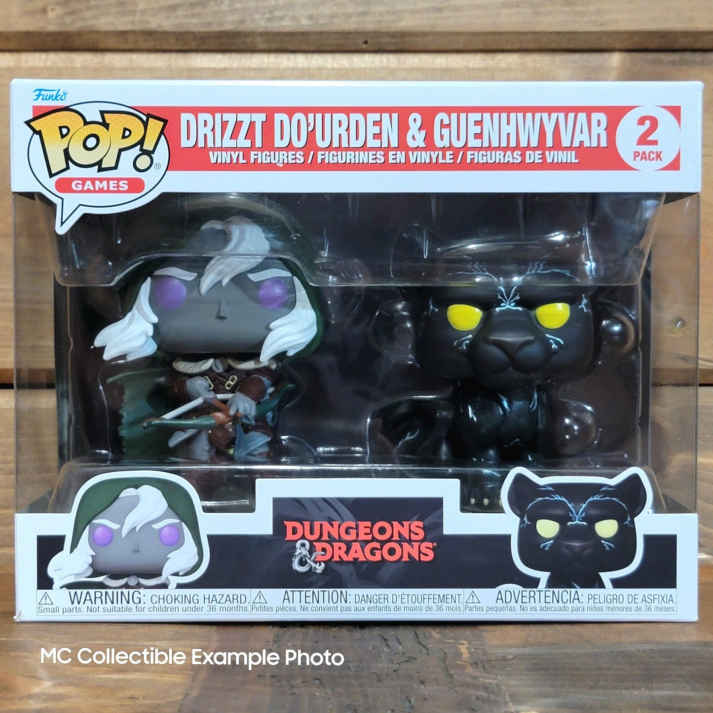 Drizzt Do'urden Guenhwyvar Dungeons & Dragons D&D Funko Pop Vinyl Figure 2 Pack