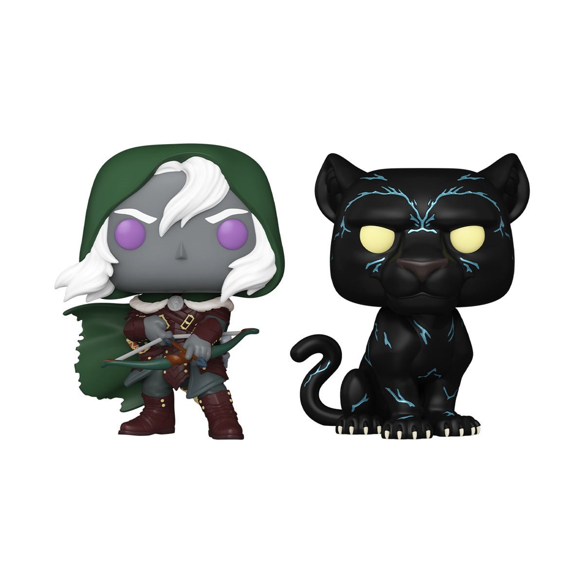 Drizzt Do'urden Guenhwyvar Dungeons & Dragons D&D Funko Pop Vinyl Figure 2 Pack