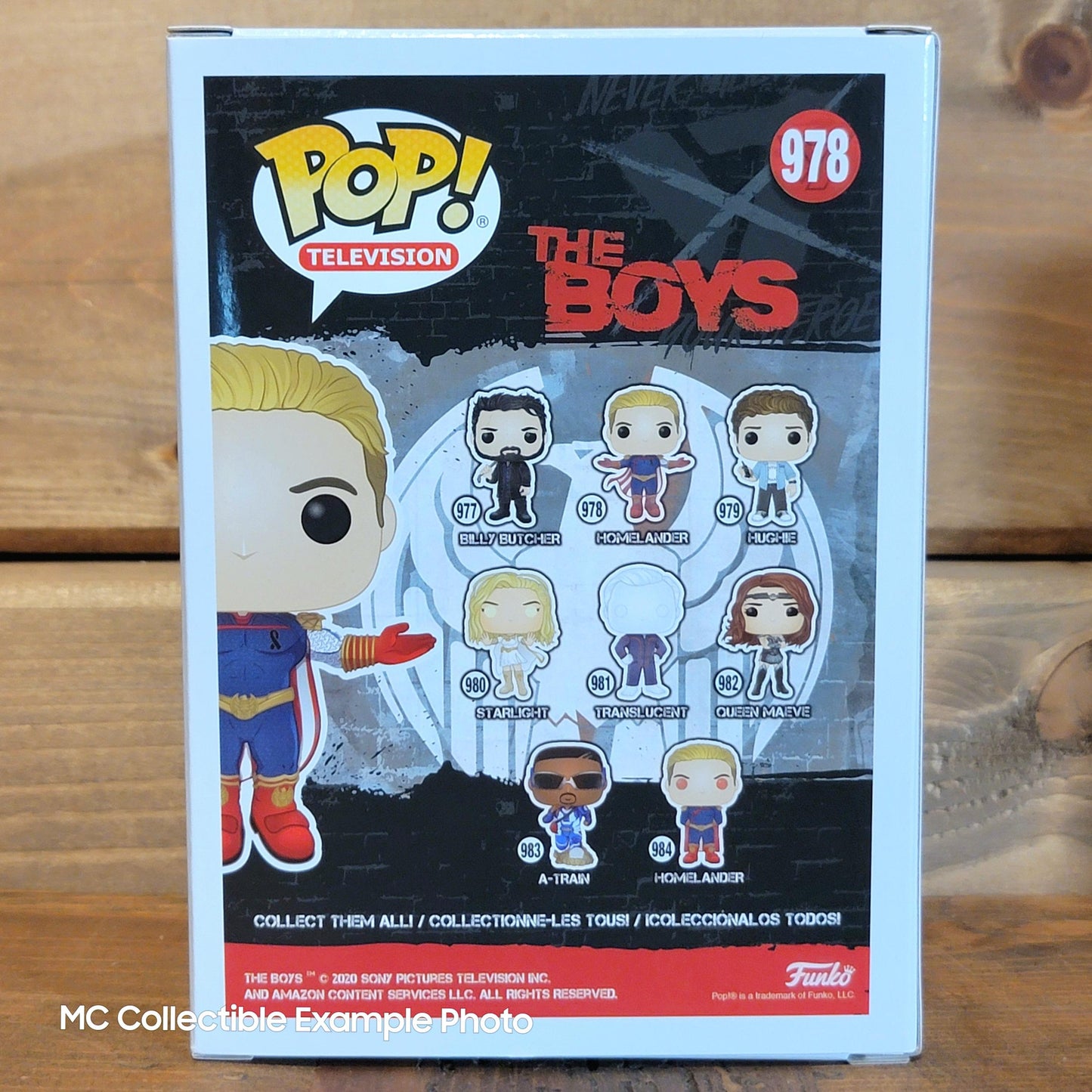 Homelander 978 Levitating The Boys Funko Pop! Vinyl Figure w/ Protector