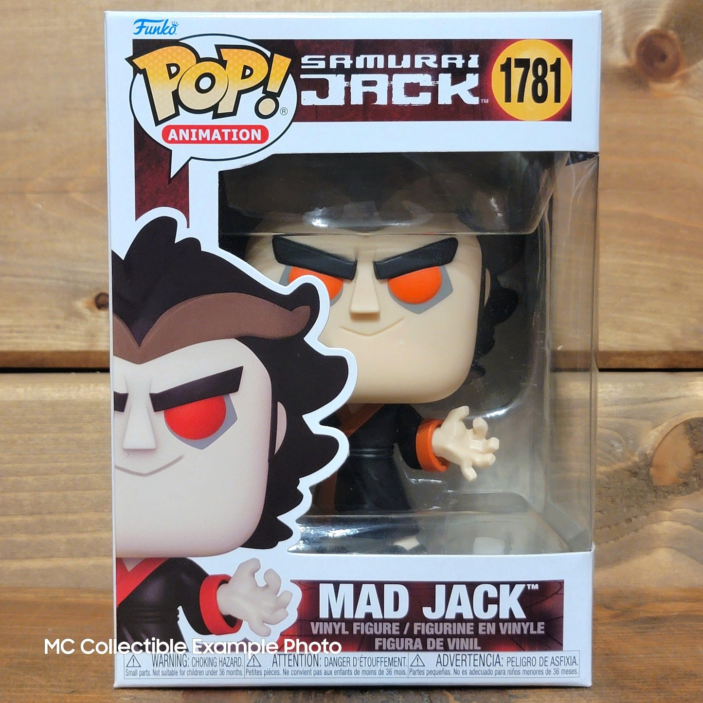 Mad Jack 1781 Samurai Jack Cartoon Network Funko Pop Vinyl Figure
