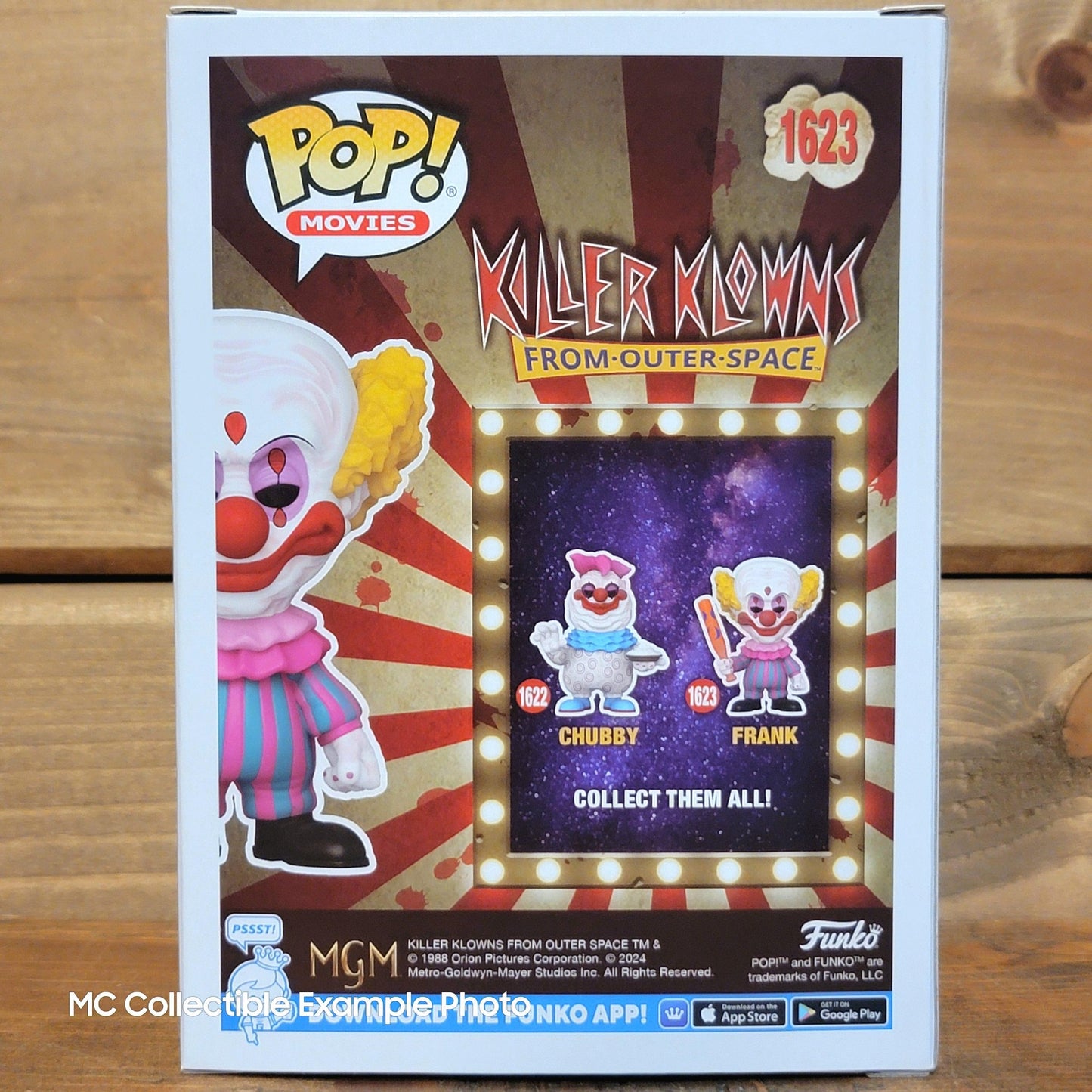 Killer Klowns From Outer Space Frank 1623 Funko Pop Vinyl Figure