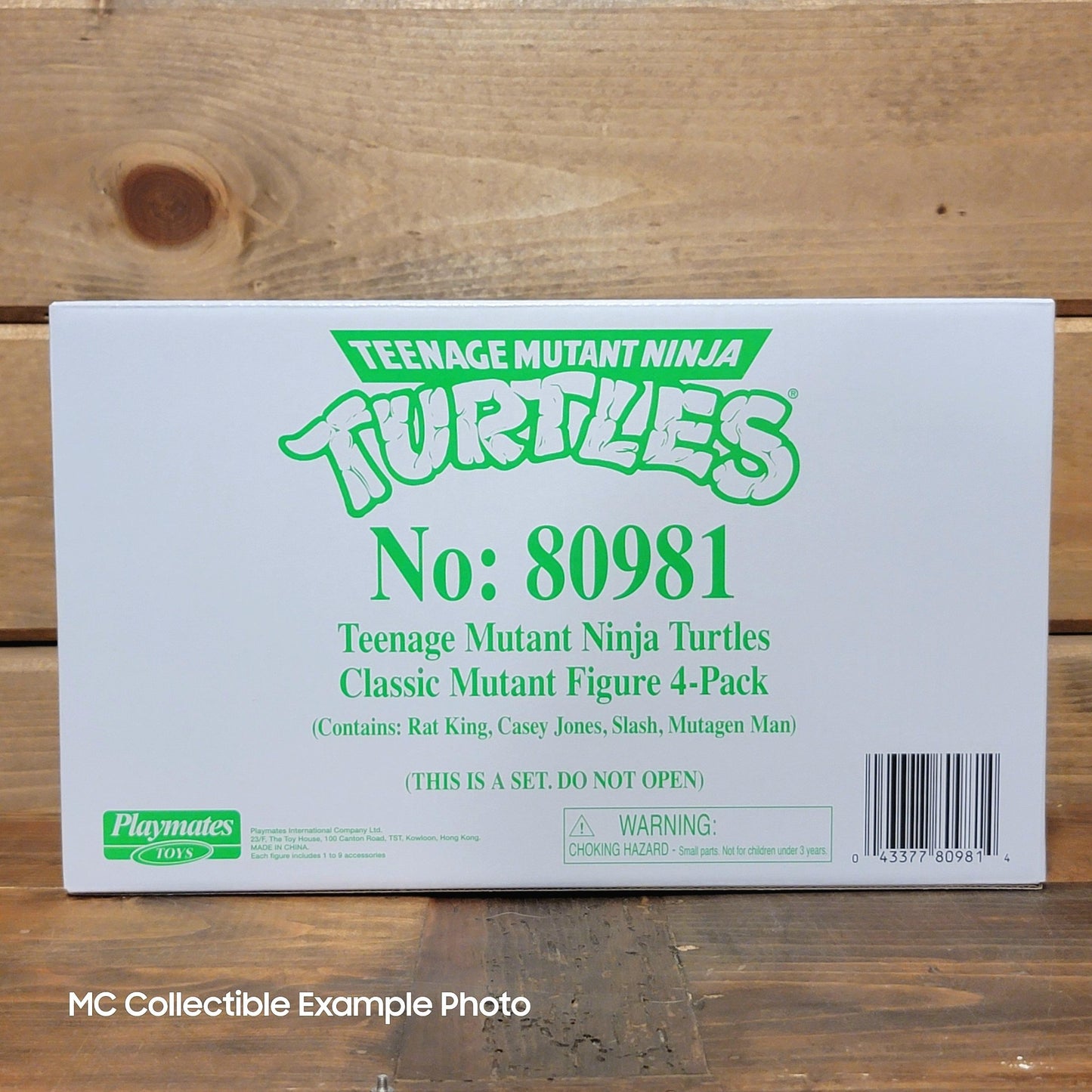 Teenage Mutant Ninja Turtles Classic Mutants Action Figure 4 Pack TMNT Rat King