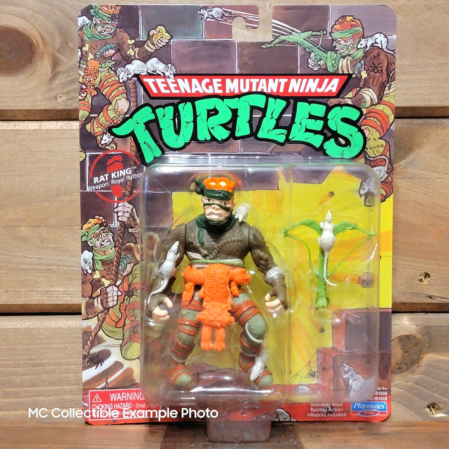 Teenage Mutant Ninja Turtles Classic Mutants Action Figure 4 Pack TMNT Rat King
