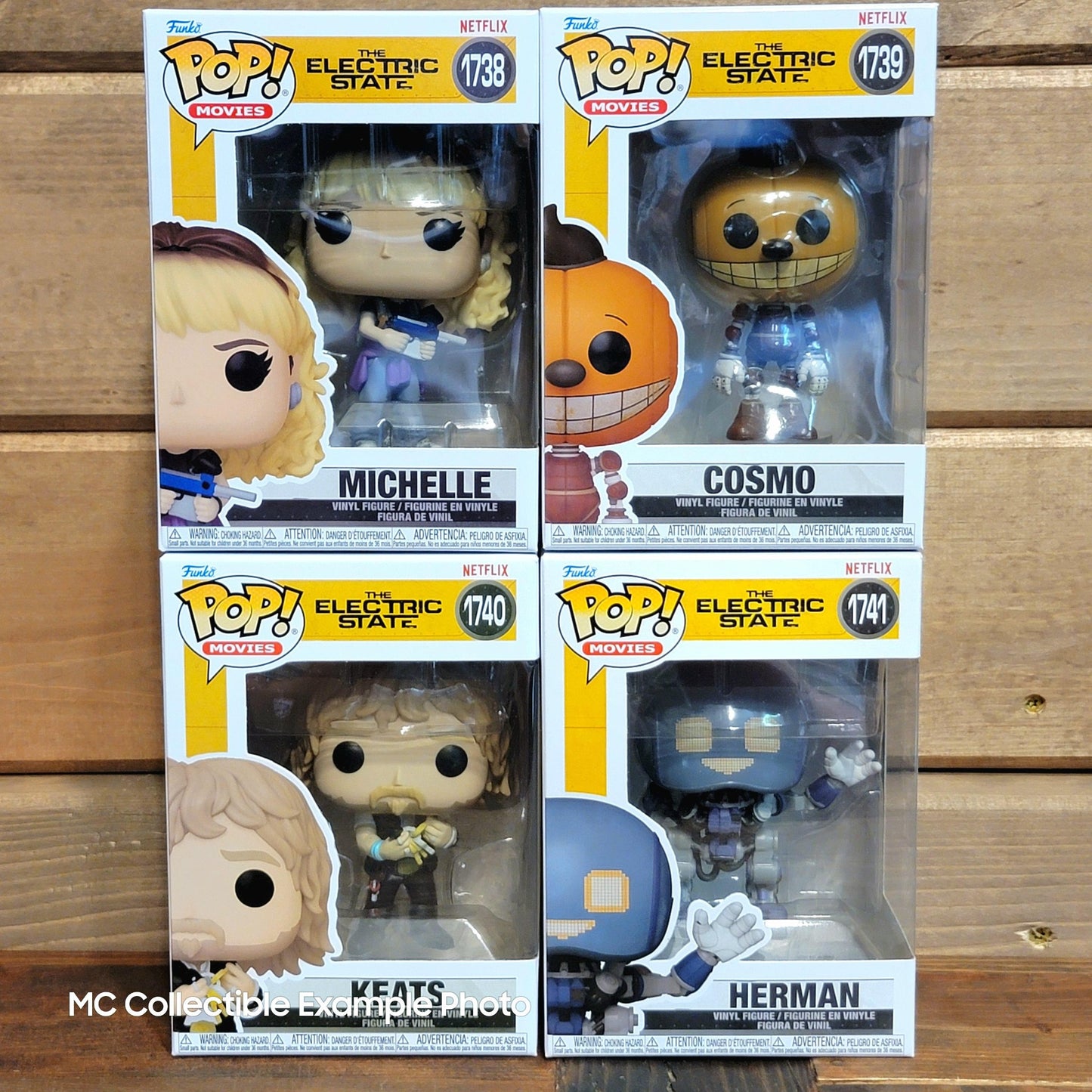 Electric State Series 1 Funko Pop Vinyl Figure Set