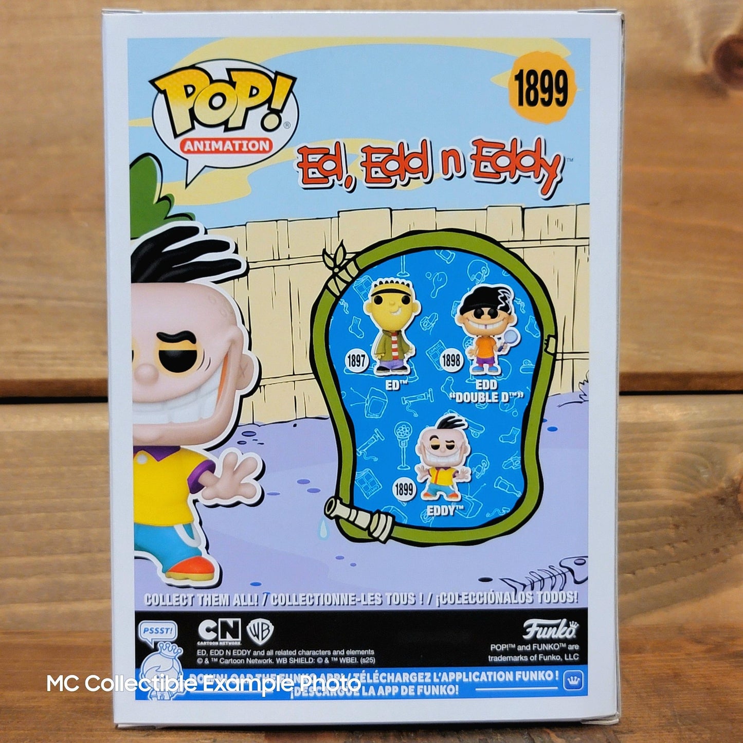 Ed, Edd n Eddy Edd Eddy 1899 Funko Pop Vinyl Figure