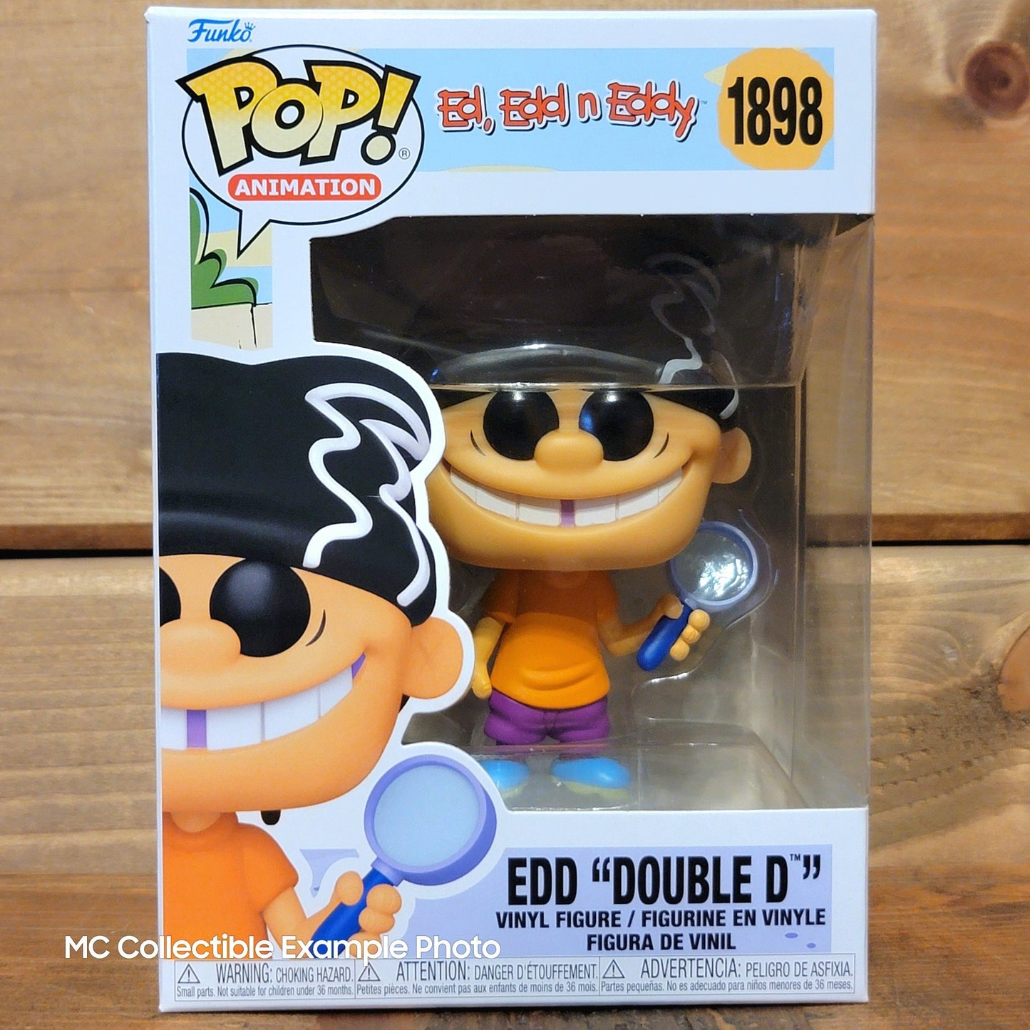 Ed, Edd n Eddy Edd "Double D" 1898 Funko Pop Vinyl Figure