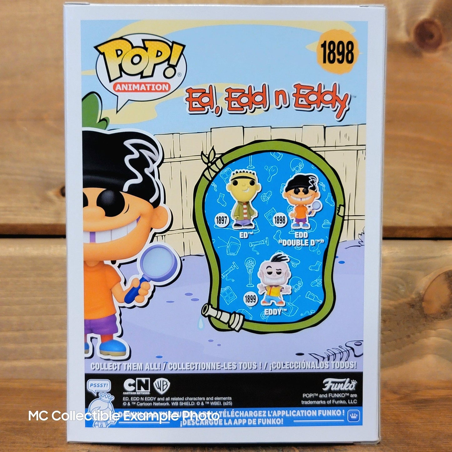 Ed, Edd n Eddy Edd "Double D" 1898 Funko Pop Vinyl Figure