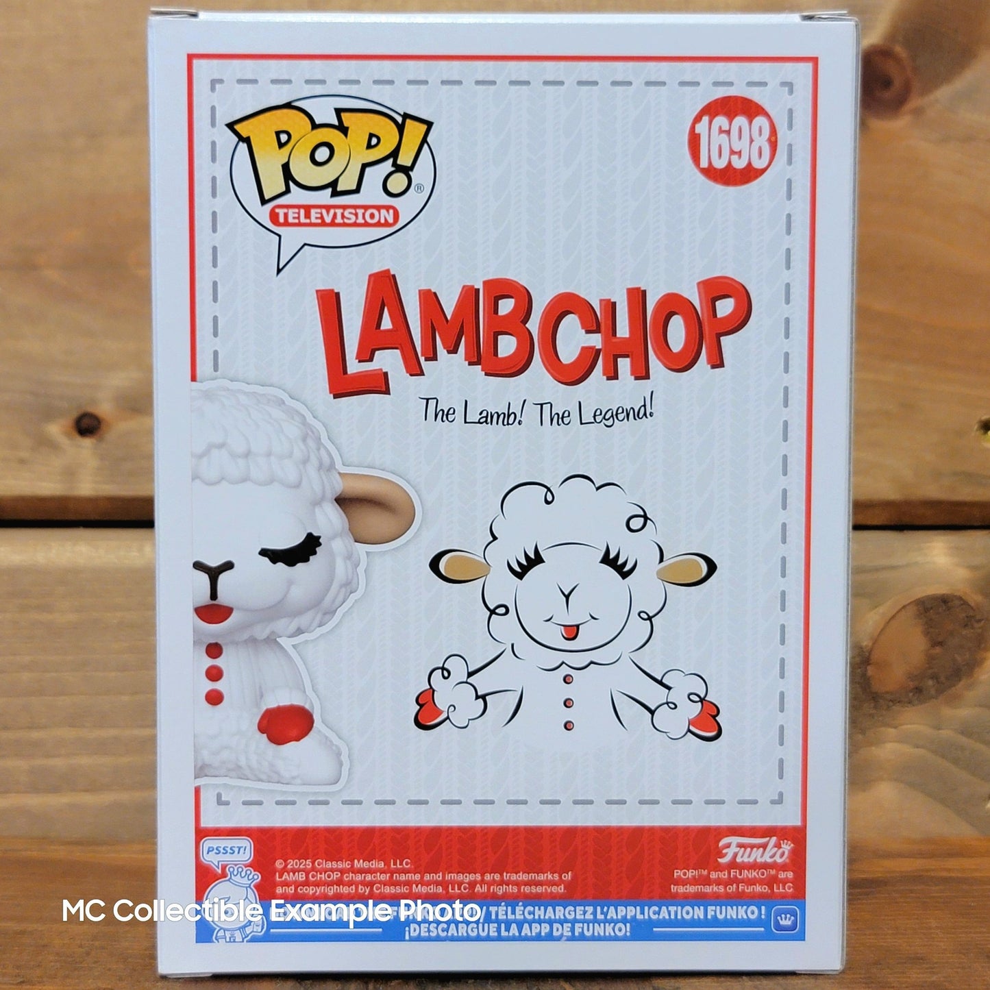 Lamb Chop 1698 Funko Pop Vinyl Figure
