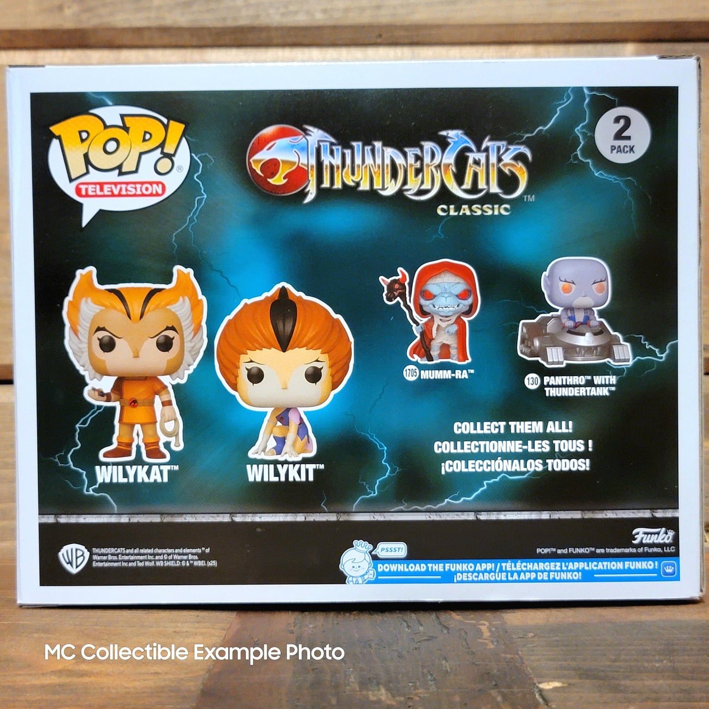 ThunderCats Wilykat and Wilykit Funko Pop Vinyl Figure 2-Pack