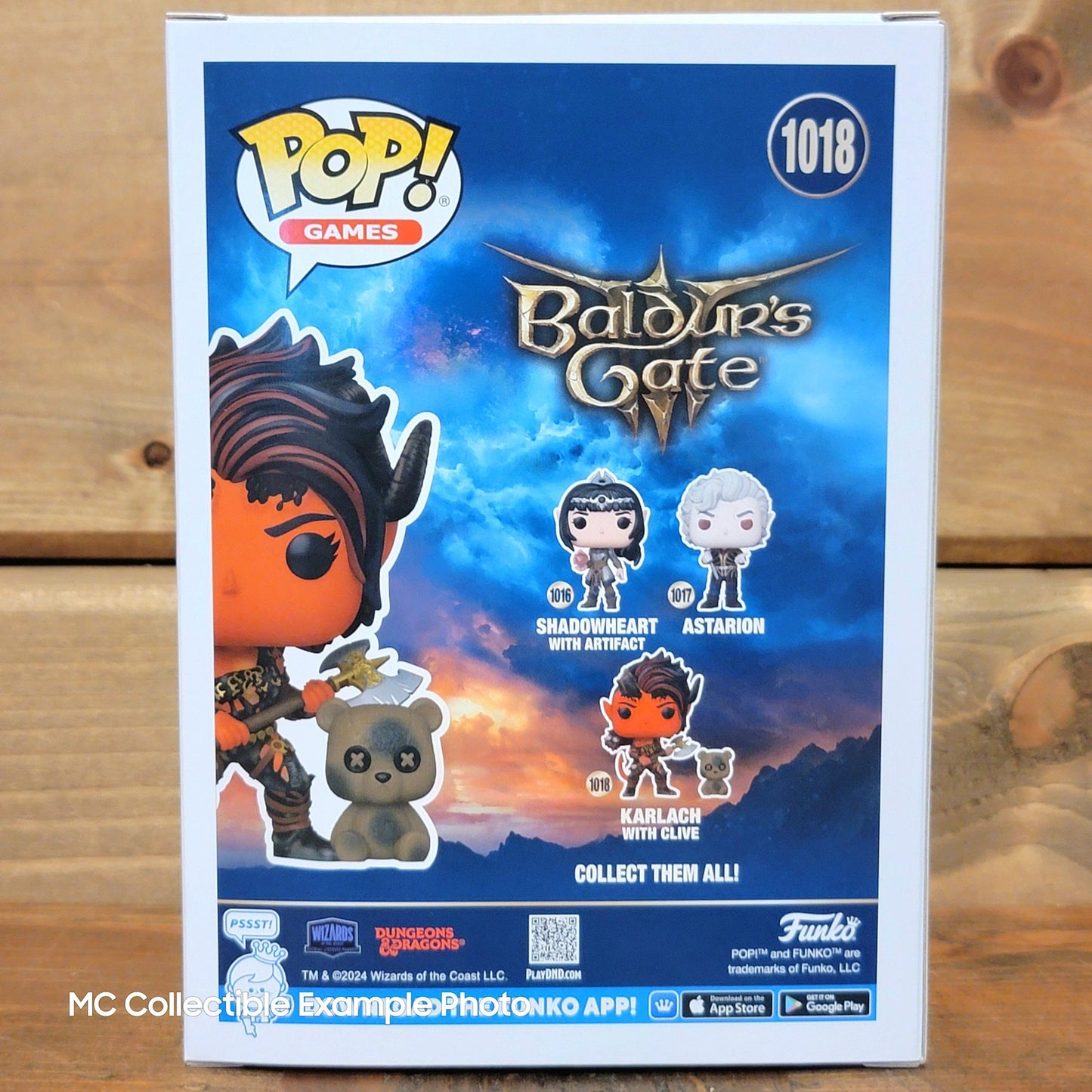 Baldur's Gate 3 Karlach with Clive 1018 Funko Pop Vinyl Figure and Buddy