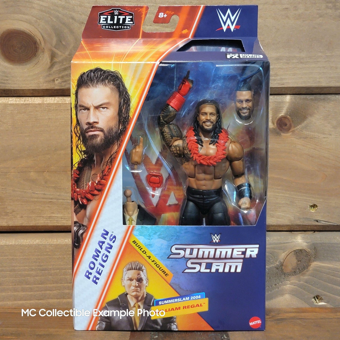 Roman Reigns WWE Elite Collection SummerSlam Action Figure William Regal BAF