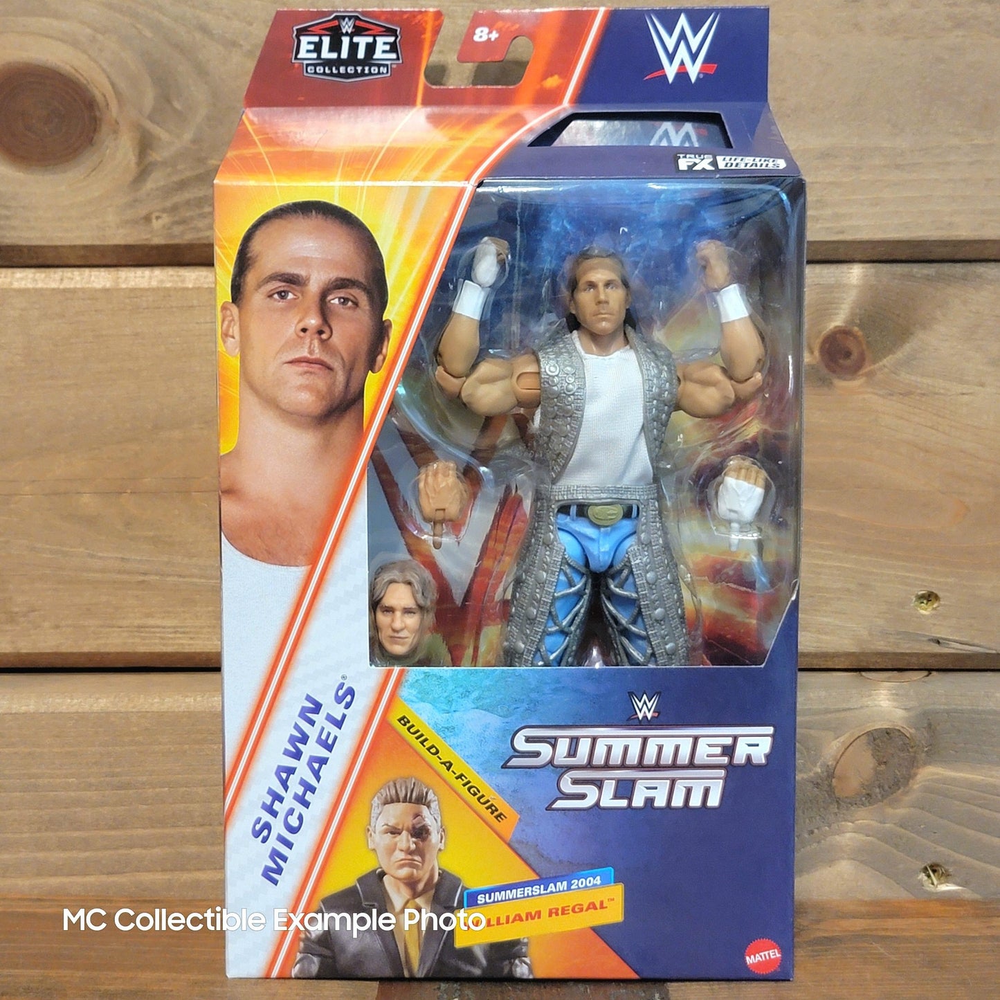 Shawn Michaels WWE Elite Collection SummerSlam Action Figure William Regal BAF