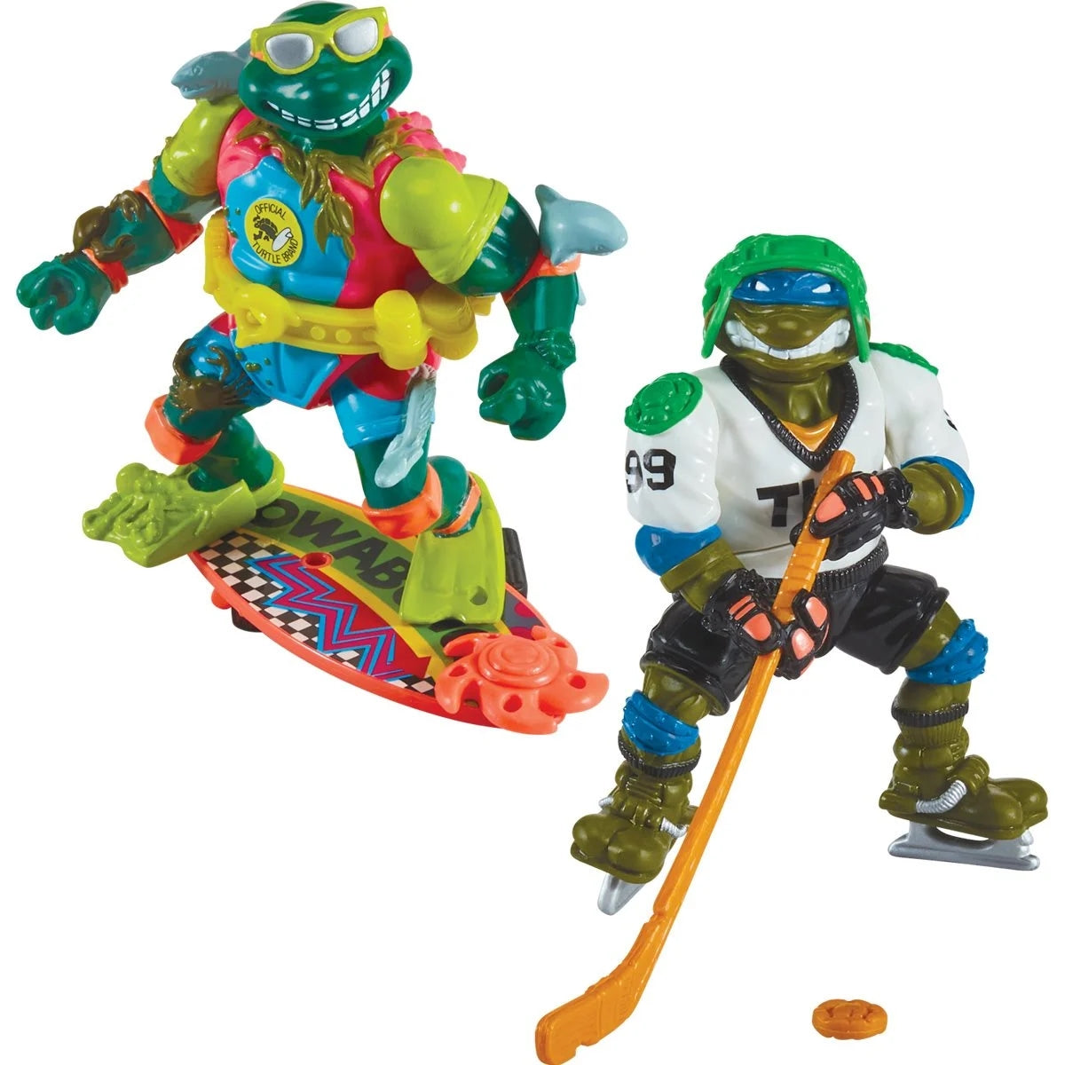 Teenage Mutant Ninja Turtles Classic Sewer Sports Action Figure 2-Pack TMNT