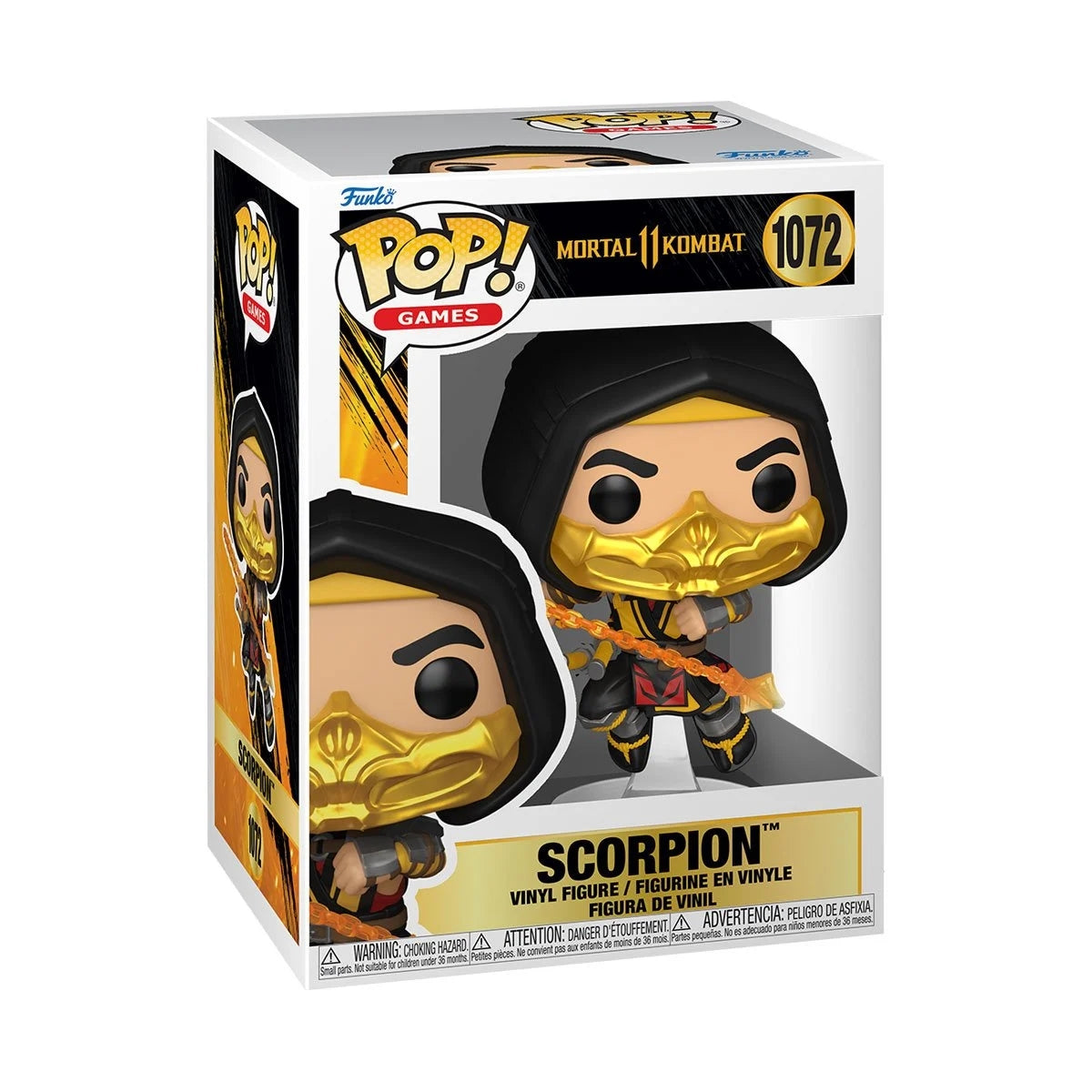 Mortal Kombat 11 Fatality Sub Zero Scorpion Kitana Funko Pop! Vinyl Figure Set