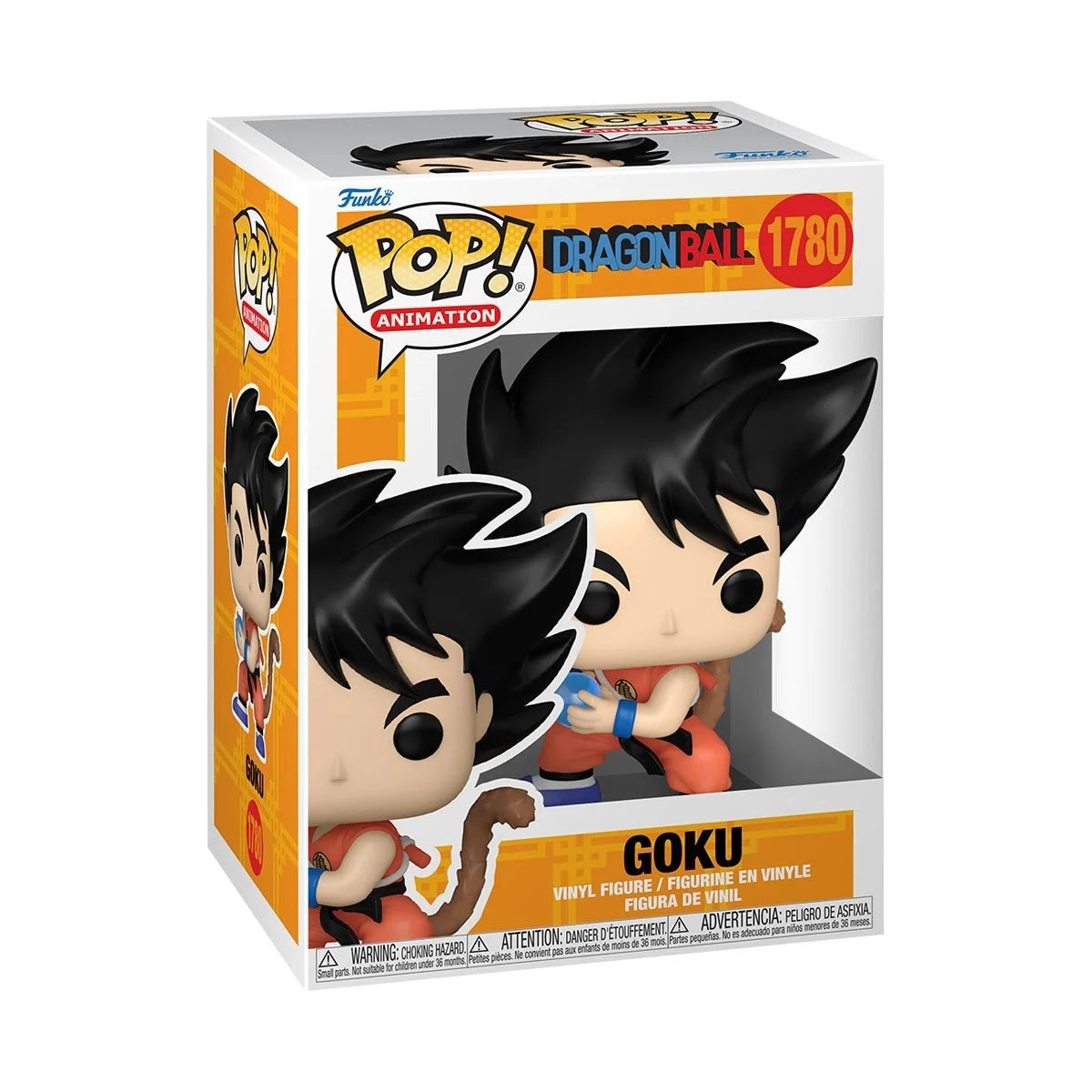 Goku w/ Tail Kamehameha 1780 Dragon Ball Funko Pop Vinyl Figure