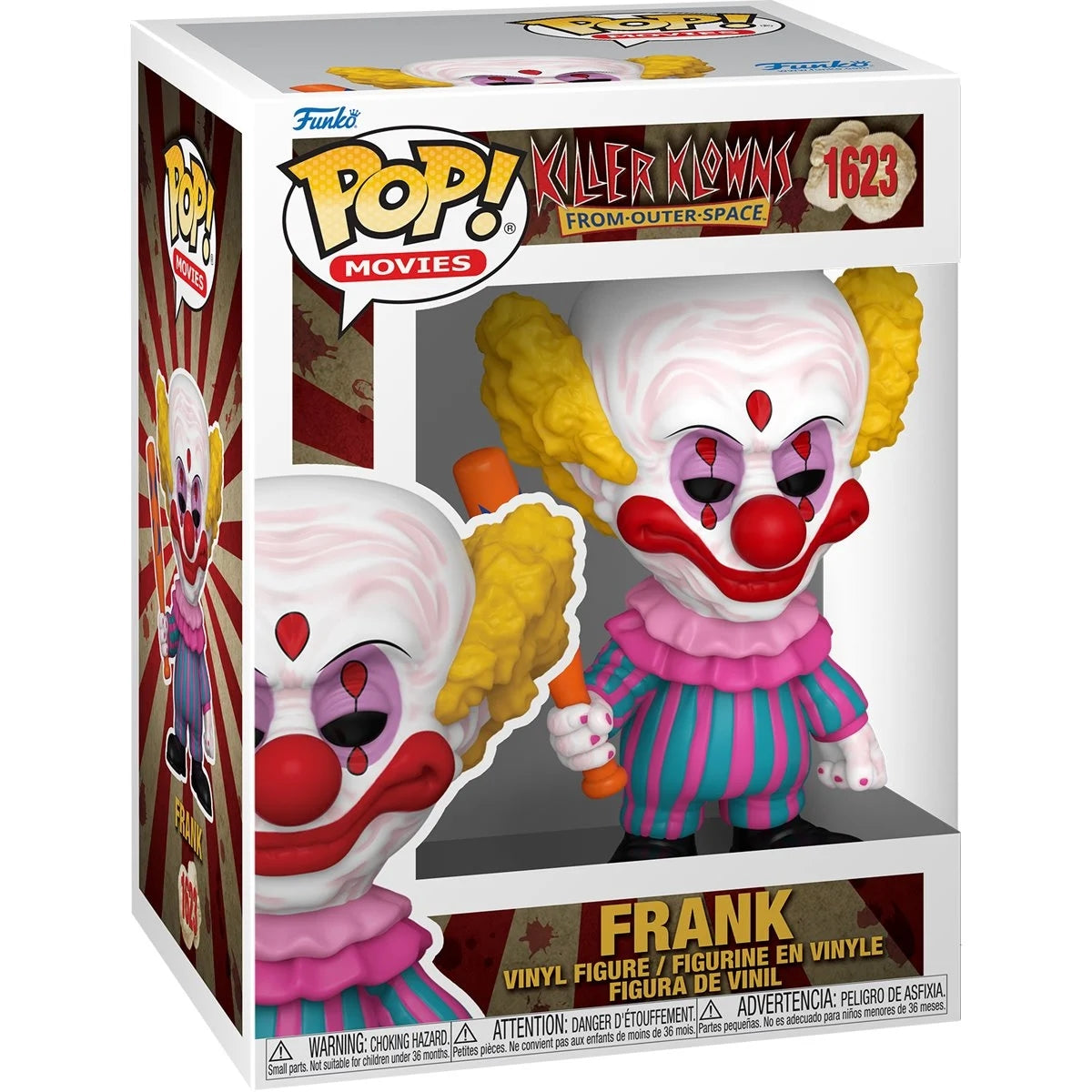 Killer Klowns From Outer Space Frank 1623 Funko Pop Vinyl Figure