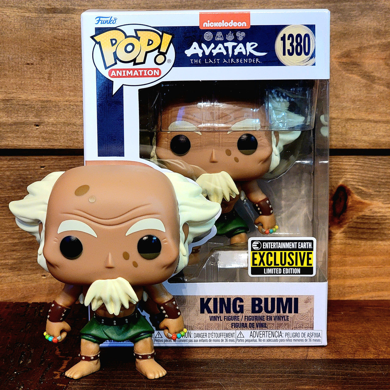King Bumi 1380 Avatar Animation Funko Pop! Vinyl Figure
