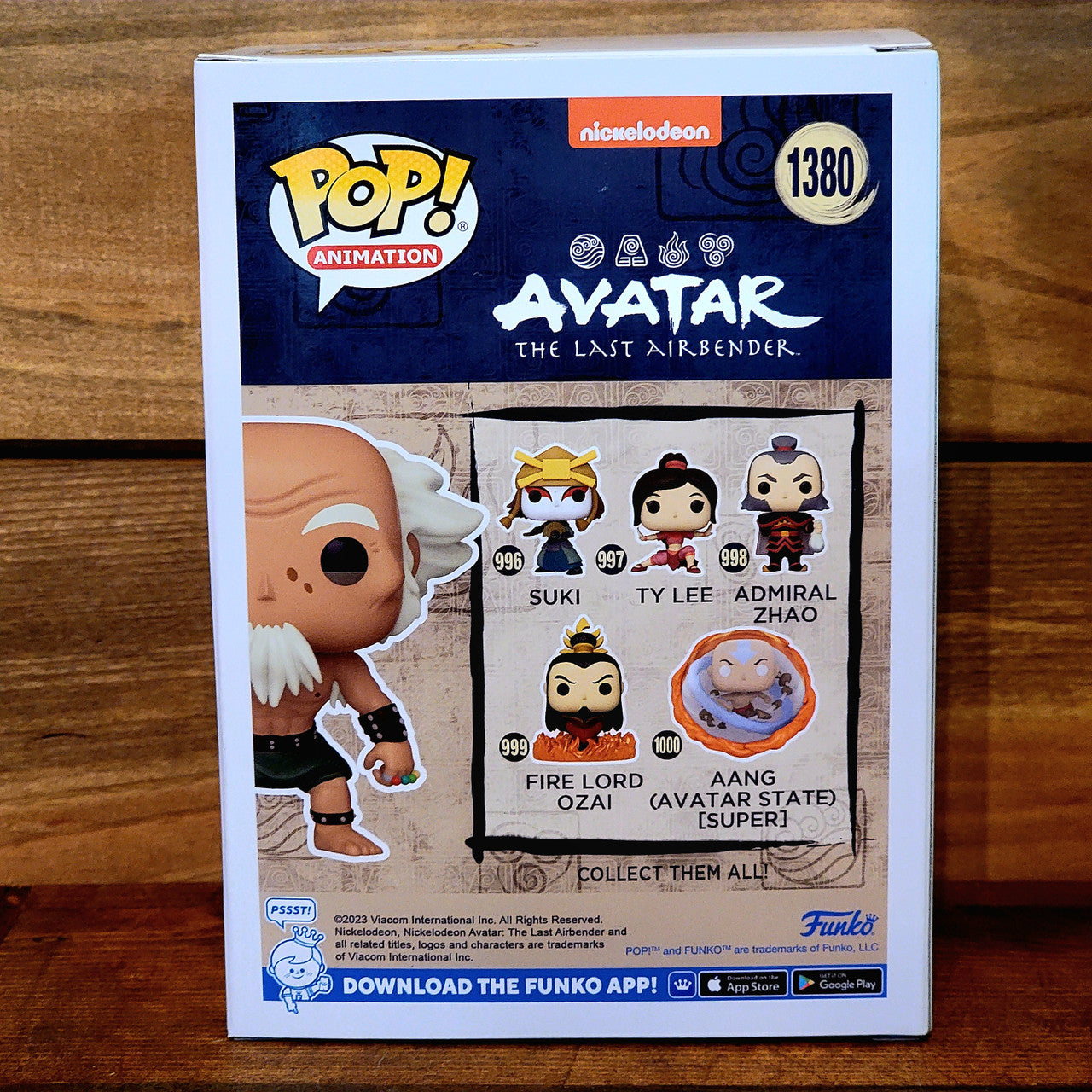 King Bumi 1380 Avatar Animation Funko Pop! Vinyl Figure