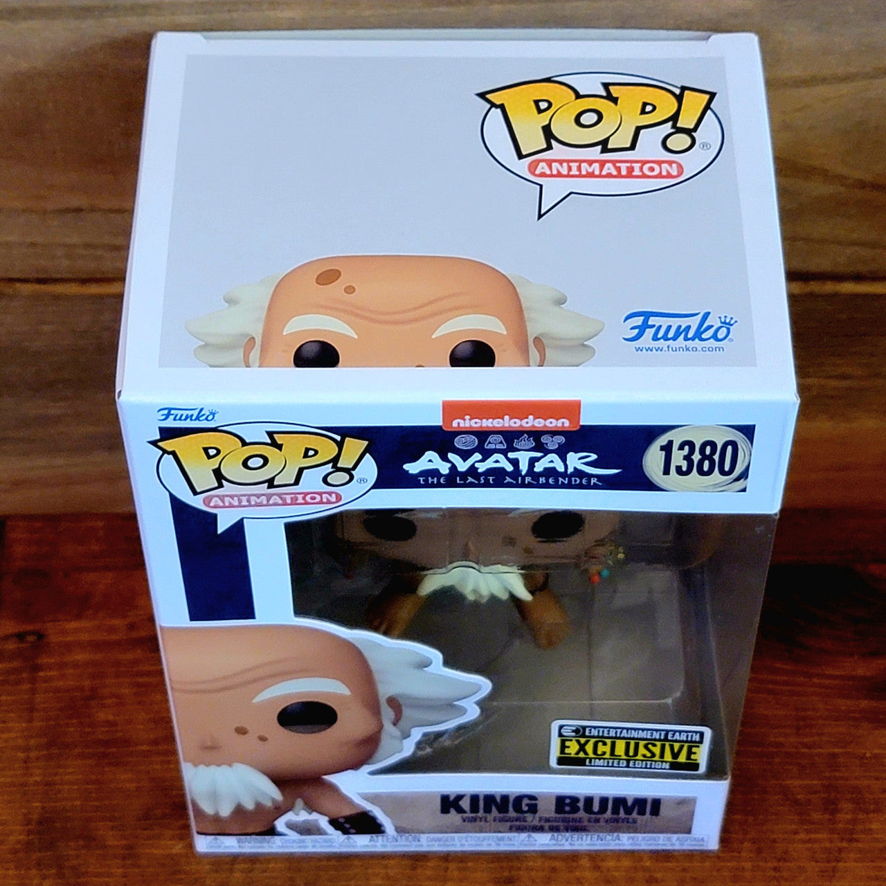 King Bumi 1380 Avatar Animation Funko Pop! Vinyl Figure