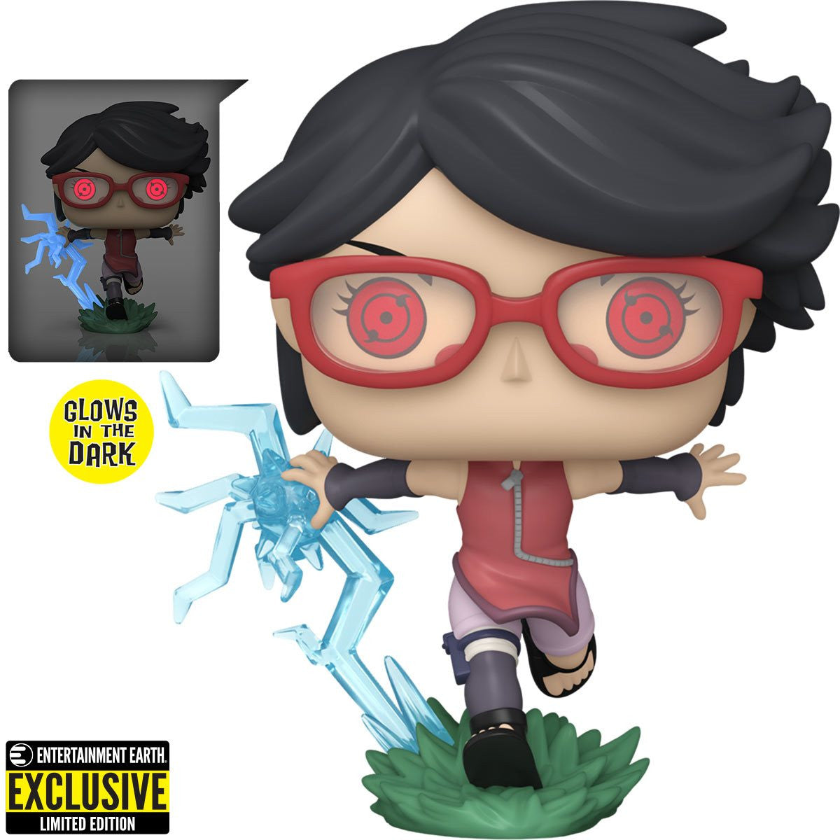 Boruto Sarada with Sharingan 1358 GITD Funko Pop! Vinyl Figure