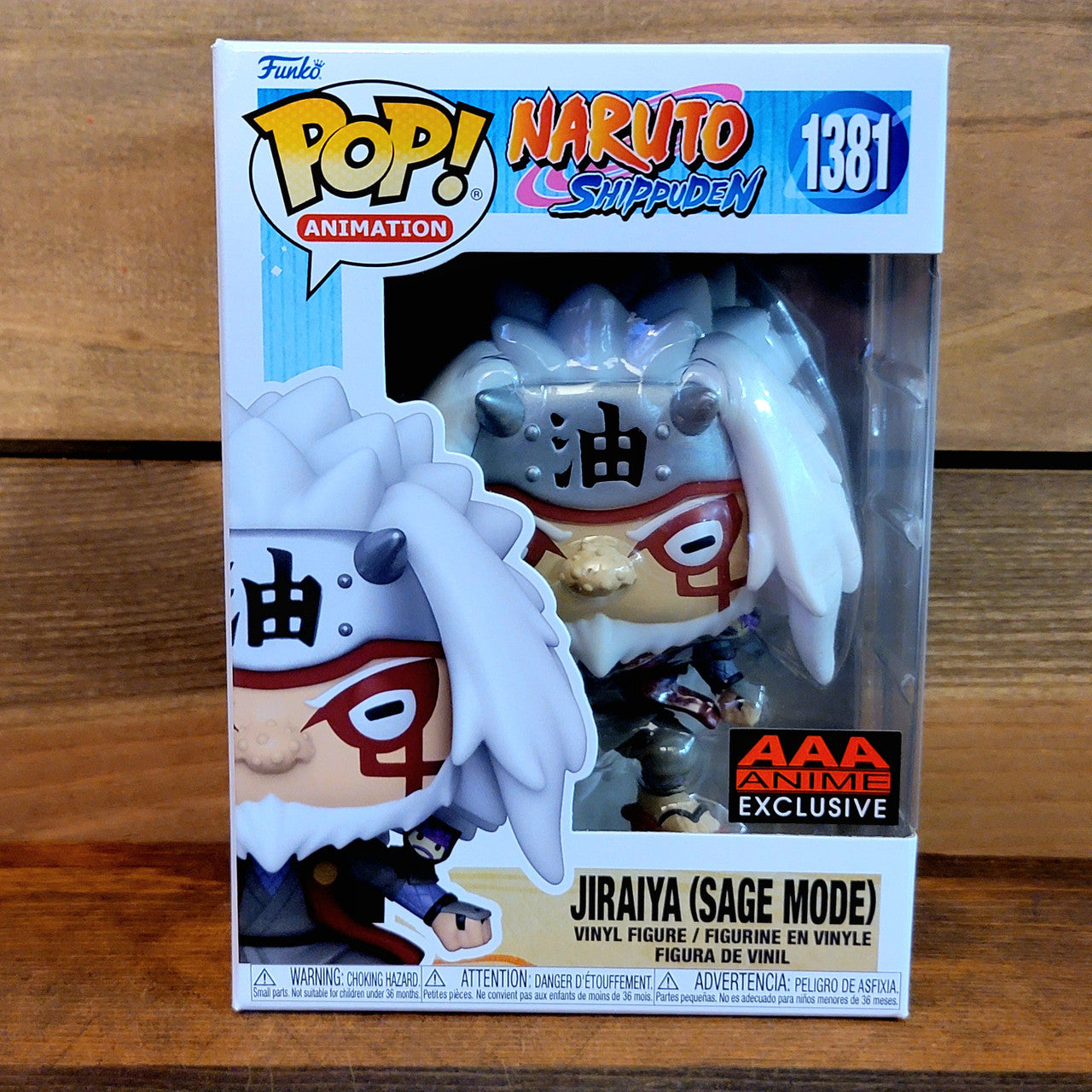 Jiraiya Sage Mode 1381 Naruto Shippuden Funko Pop! Vinyl Figure
