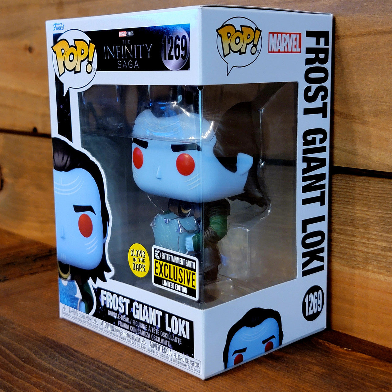 Frost Giant Loki 1269 Marvel GITD Funko Pop! Vinyl Figure