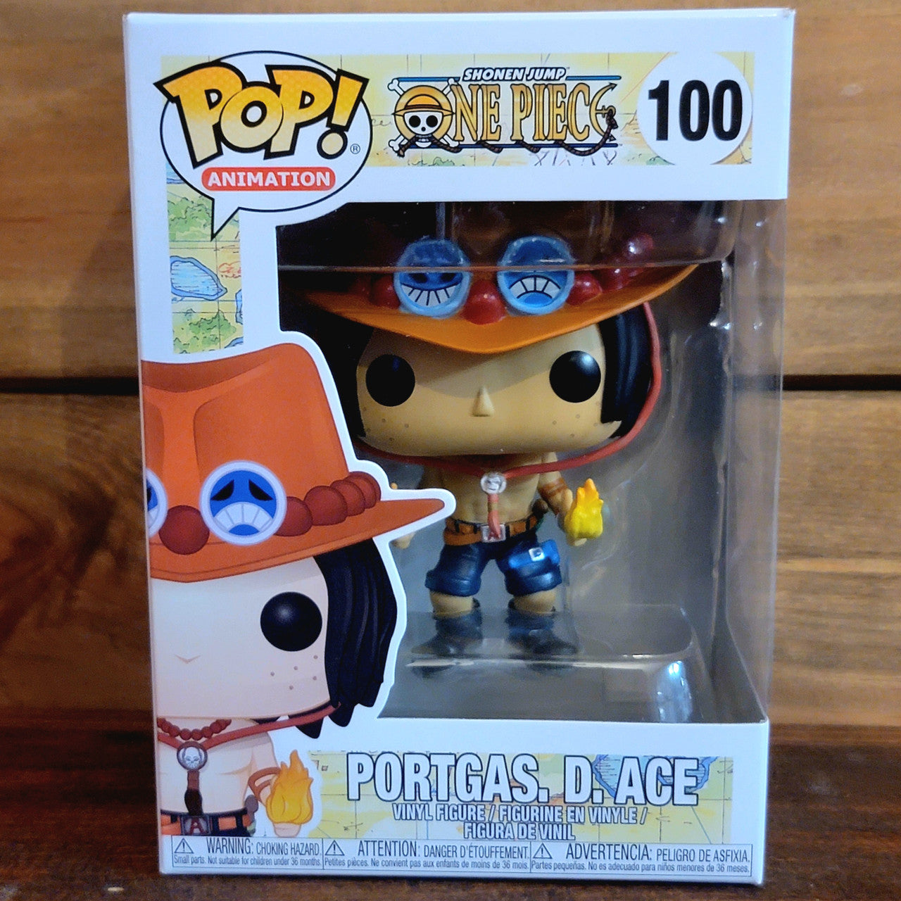 Portgas D Ace 100 One Piece Funko Pop! Vinyl Figure