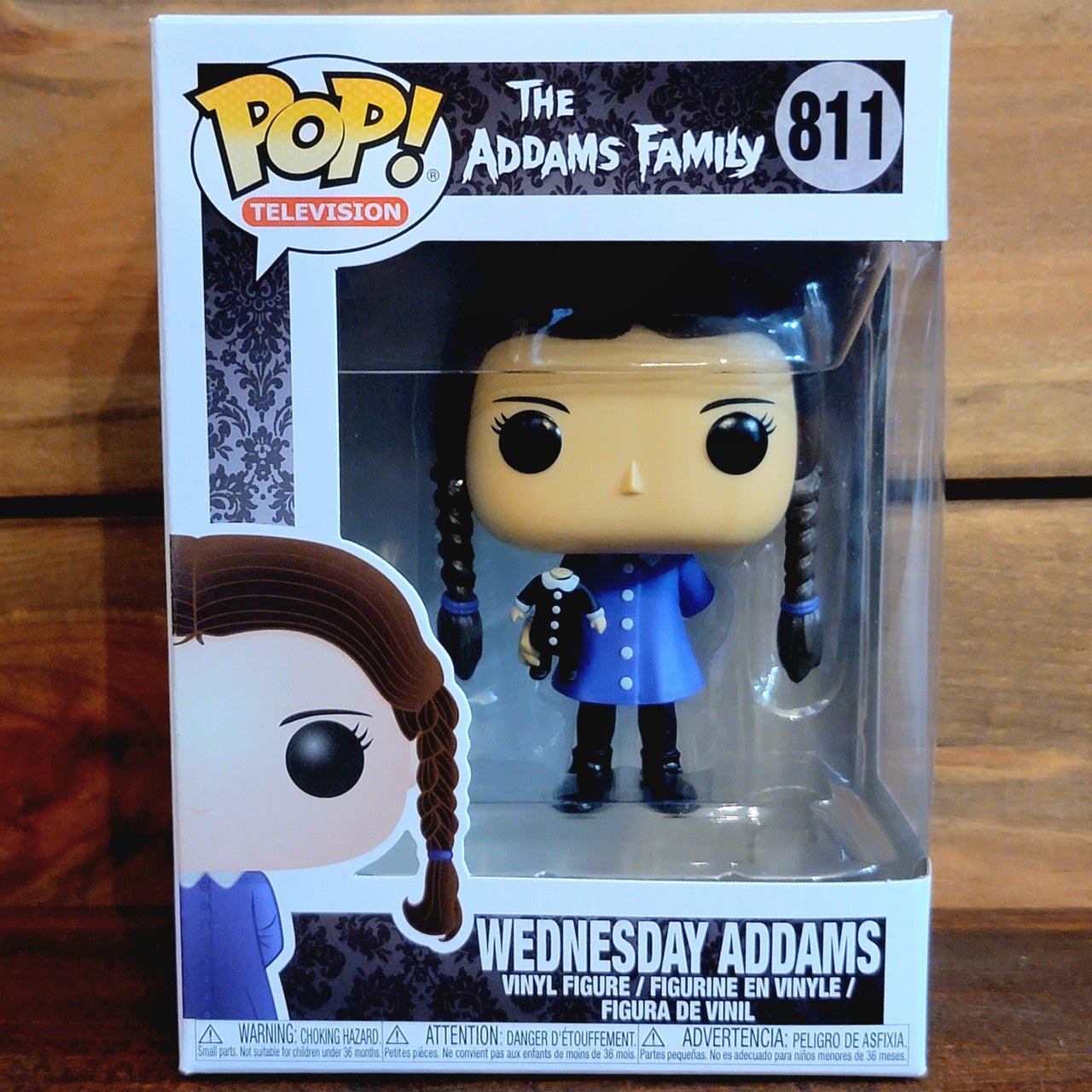 Funko POP! Addams Family Wednesday Addams Black White Funko Shop purchases #811 RARE