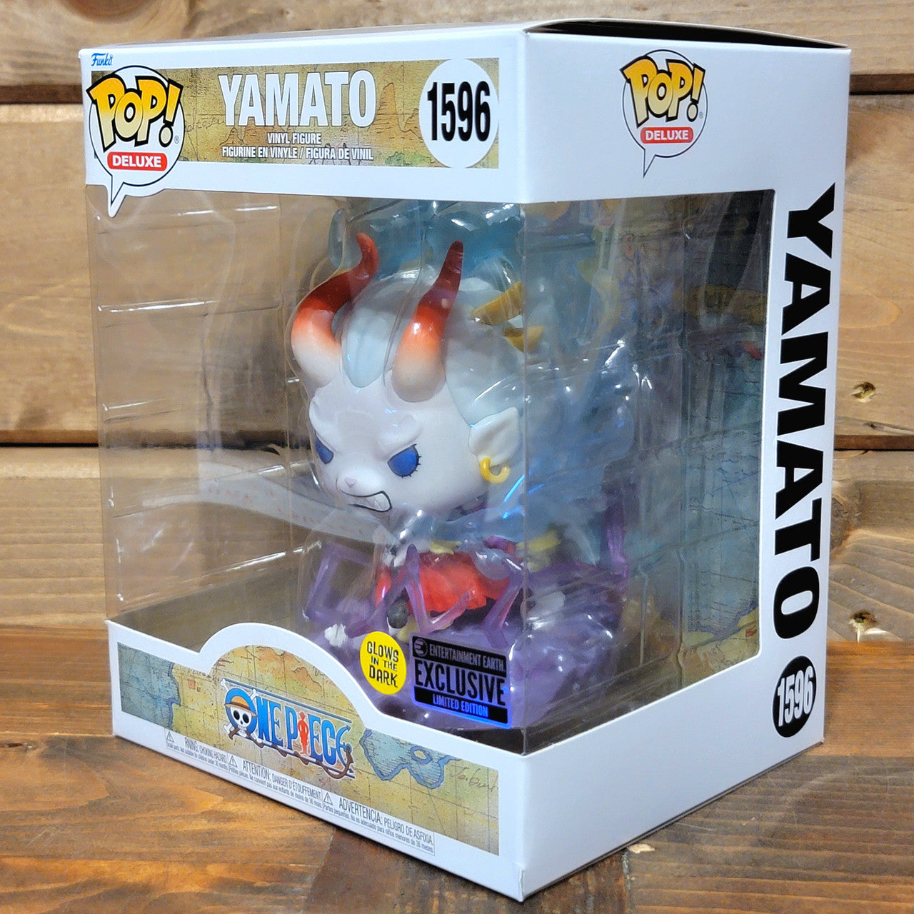 Yamato 1596 One Piece Anime Deluxe GITD Funko Pop! Vinyl Figure
