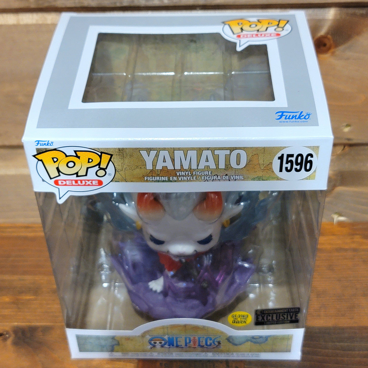 Yamato 1596 One Piece Anime Deluxe GITD Funko Pop! Vinyl Figure