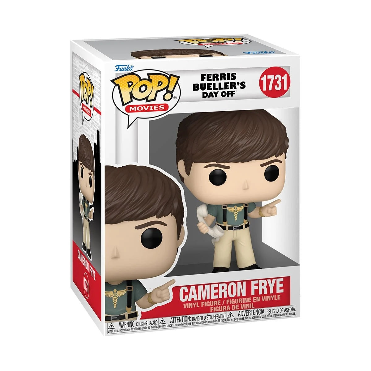 John Hughes Ferris Bueller's Day Off  Funko Pop Vinyl Figure Set
