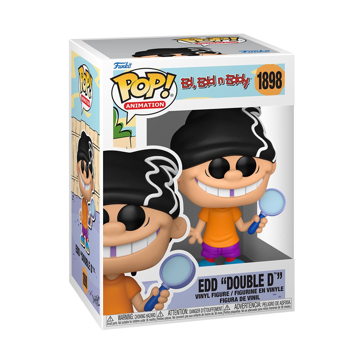 Ed, Edd n Eddy Edd "Double D" 1898 Funko Pop Vinyl Figure