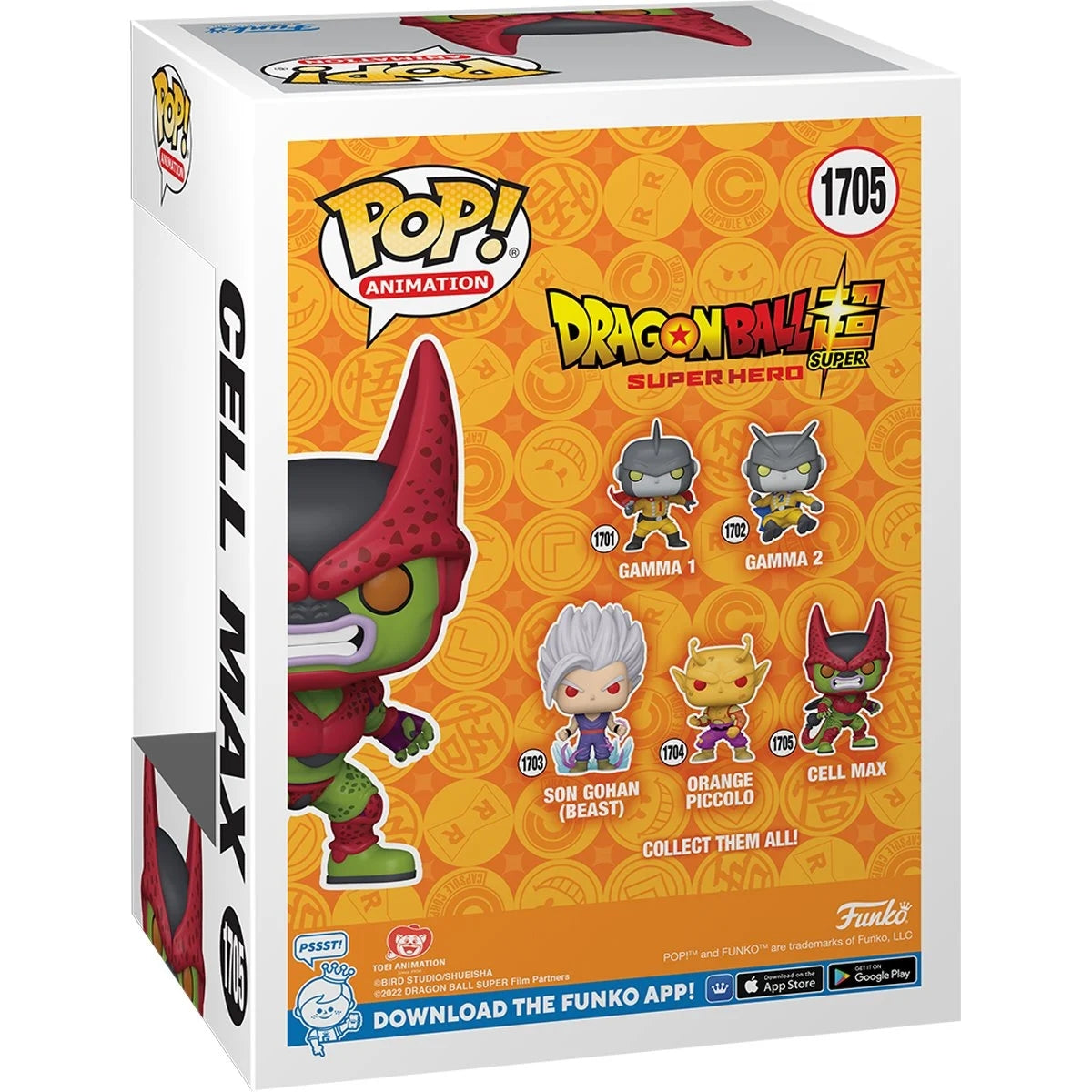 Super Hero Cell Max 1705 Dragon Ball Super Funko Pop Vinyl Figure