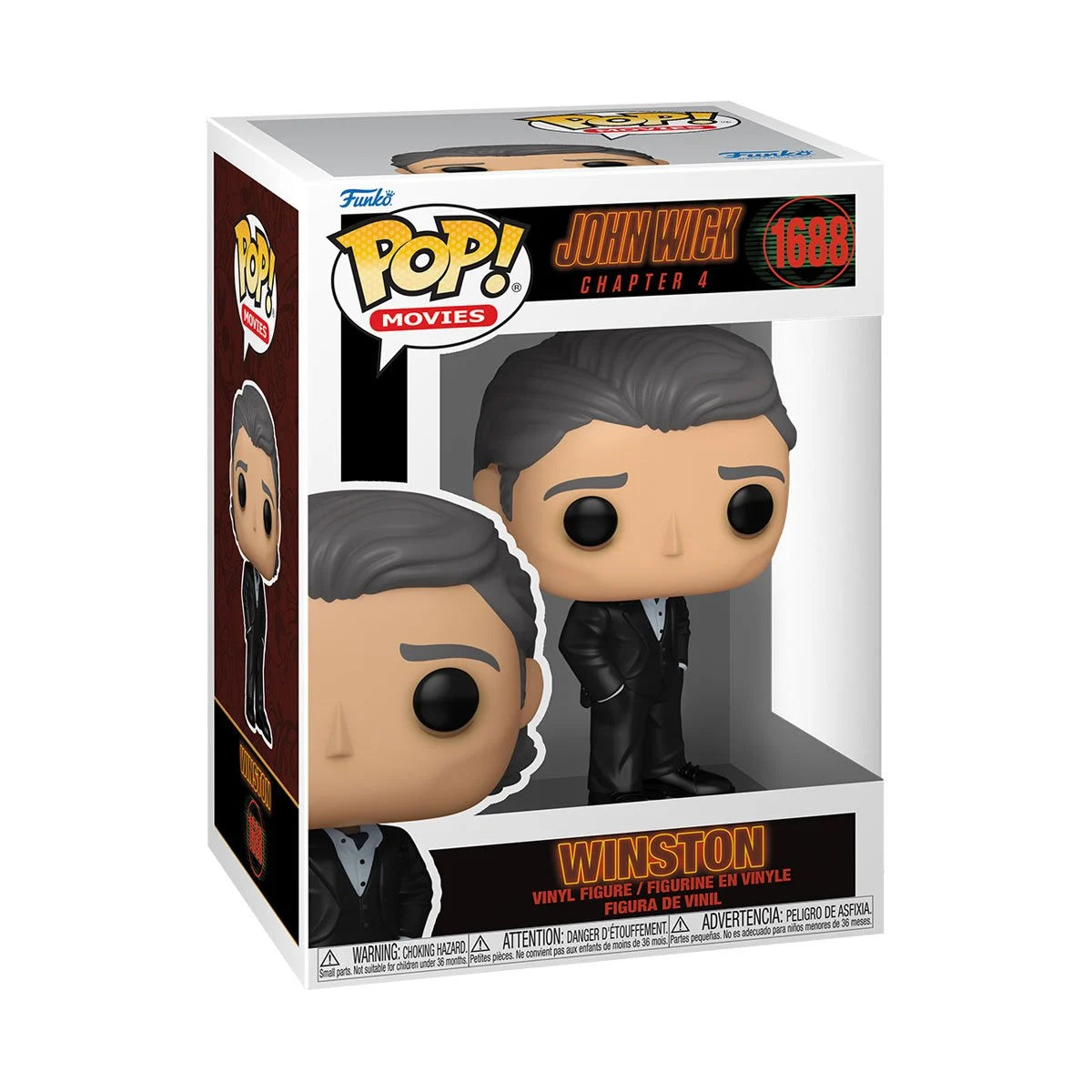 John Wick 1687 & Winston 1688 John Wick Chapter 4 Funko Pop Vinyl Figure
