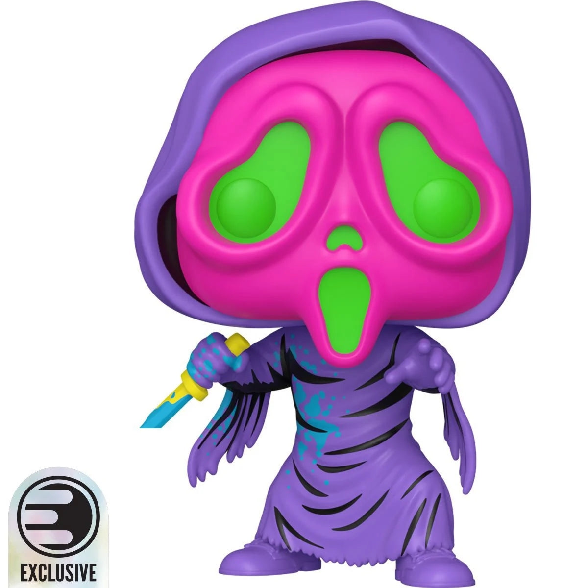 Scream Ghost Face 1607 Black Light Funko Pop! Vinyl Figure Entertainment Earth