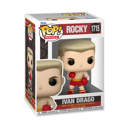 Rocky Balboa Clubber Lang Ivan Drago Rocky III & IV Funko Pop Vinyl Figure Set