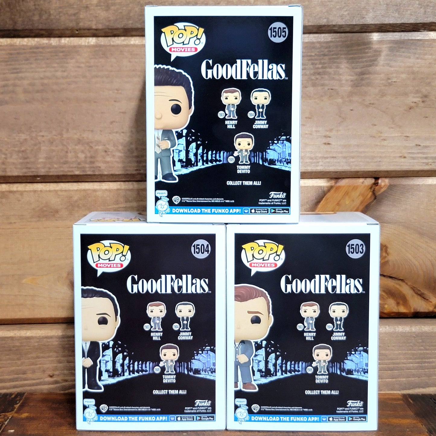 Goodfellas Movies Funko Pop Vinyl Figure 3 Pack Bundle