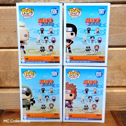 Naruto Funko Pop! Vinyl Figure Wave 12A Ino 1506 Sai 1507 Shino 1509 Choji 1510