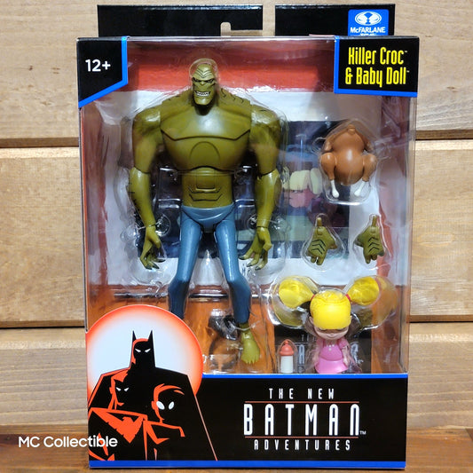 Killer Croc & Baby Doll DC The New Batman Adventures Mcfarlane 6in Action Figure